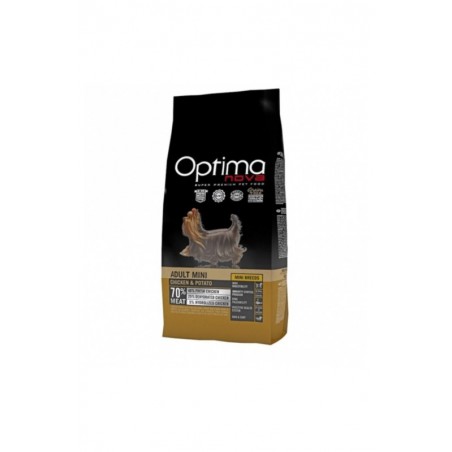 OPTIMA NOVA ADULT MINI CHICKEN POTATO 8 KG.