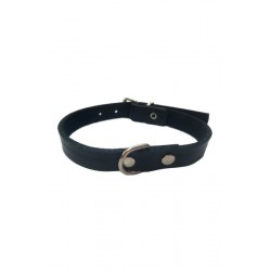 COLLAR CUERO NEGRO LAURA...