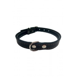 COLLAR CUERO NEGRO LAURA...