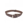 COLLAR CUERO LISO 20X500MM.MARRON S.D