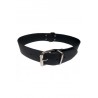 COLLAR CUERO LISO 35X650MM. NEGRO