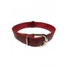 COLLAR CUERO LISO 35X650MM.ROJO