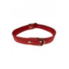 COLLAR PIEL LABRADA 20X450mm. ROJO