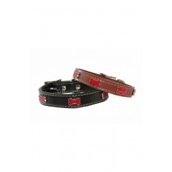 COLLAR ADORNO HUESO RED...