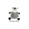 BURRITO PELUCHE GRIS 25cm.