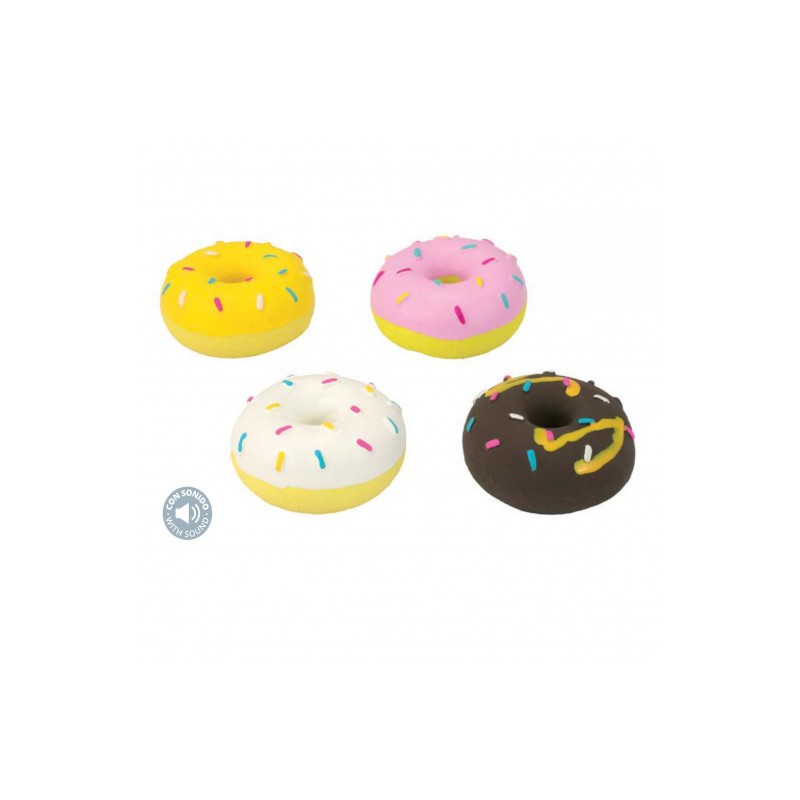 JUGUETE TOY DONUTS ROSK 7cm.