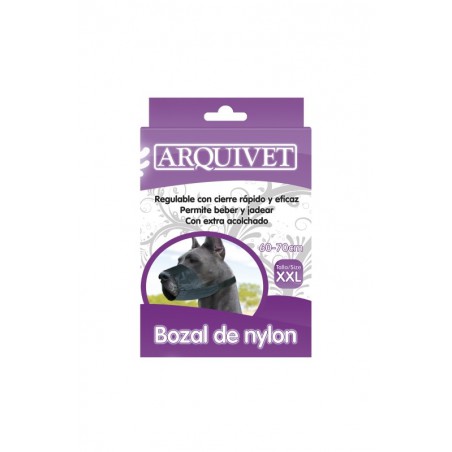 BOZAL NYLON TALLA XS Yorkshire. Arquivet