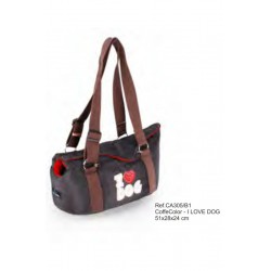 BOLSO TRANSPORTE I LOVE DOG...