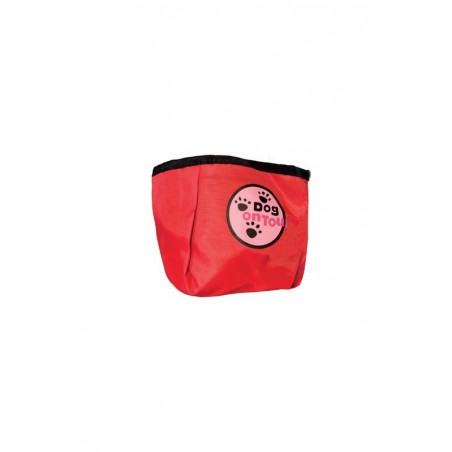 COMEDERO NYLON 1,8 LTS./17cm. ROJO