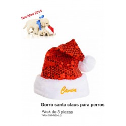 GORRO SANTA CLAUS PACK 3...