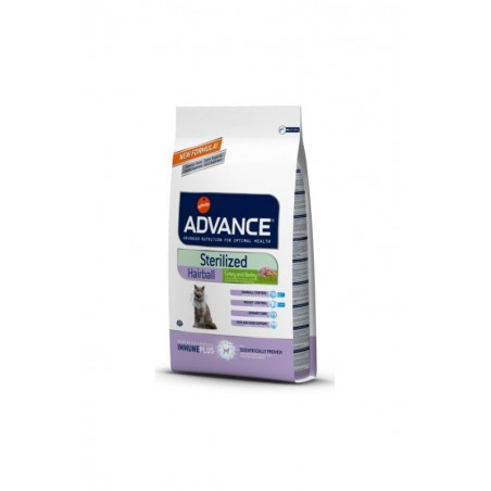 ADVANCE STERILIZED CAT HAIRBALL 10 KG