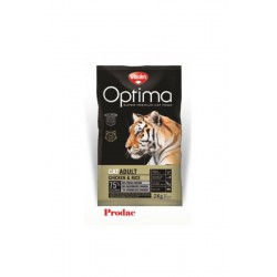 OPTIMA NOVA CAT ADULT CHICKEN RICE 2 KG.