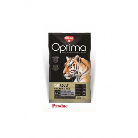 OPTIMA NOVA CAT ADULT CHICKEN RICE 2 KG.