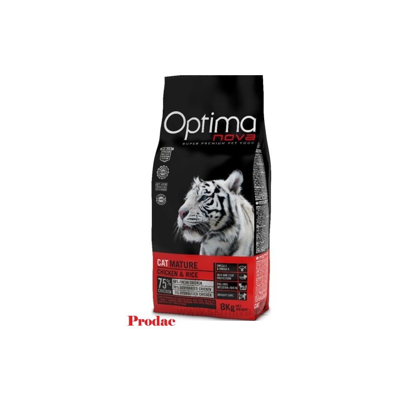 OPTIMA NOVA CAT MATURE 8 KG.