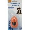 DISPENSADOR HIGIENICO 20 BOLSAS. PAW