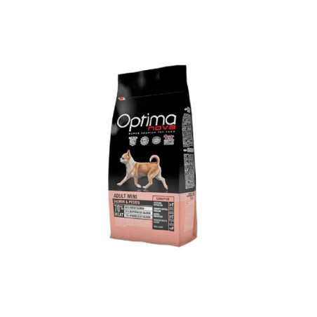 OPTIMA NOVA ADULT MINI SALMON&PATATA 8 KG.