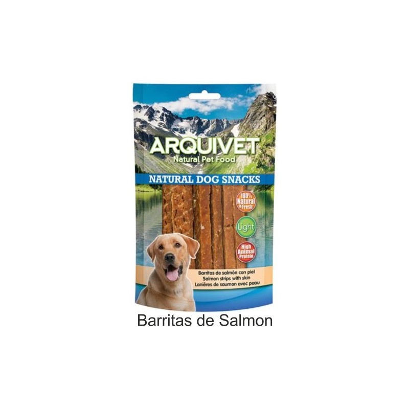 SNACKS BARRITAS DE SALMON 1 Kg. Arquivet