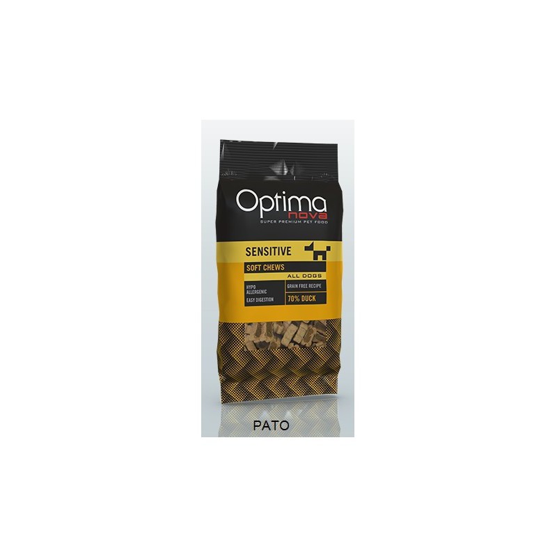 SNACK SENSITIVE PATO 150gr.Optima Nova