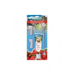 SET DENTAL PARA PERROS AROMA FRESA