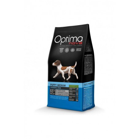 OPTIMA NOVA PUPPY MEDIUM CHICKEN 12 KG.