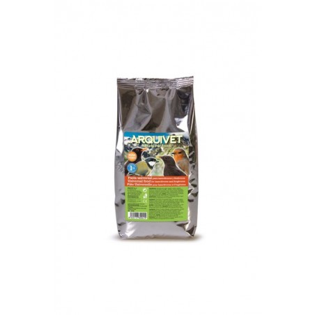 PASTA UNIVERSAL INSECTIVOROS Y FRUTIVOROS 1 Kg. ARQUIVET