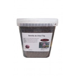 CHIA (SALVIA HISPANICA) TARRINA 550 GR.