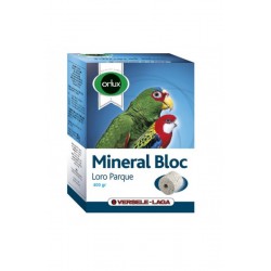 BLOQUE MINERAL LOROPARK 400GR.