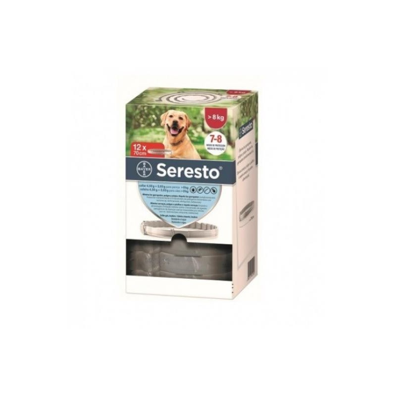 T -SERESTO CLINICO Collar Perro Grande +8Kg