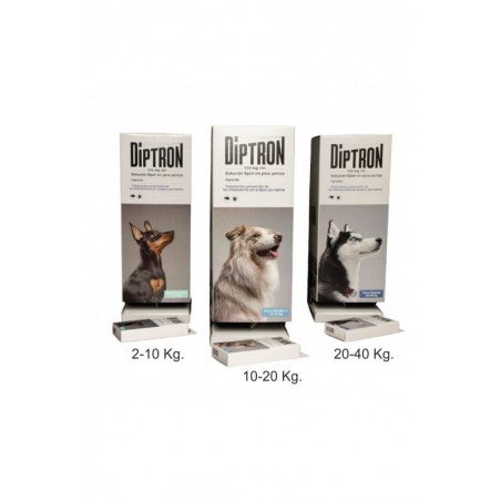 PIPETA DIPTRON Perro 2-10 kg. 1 Ud.