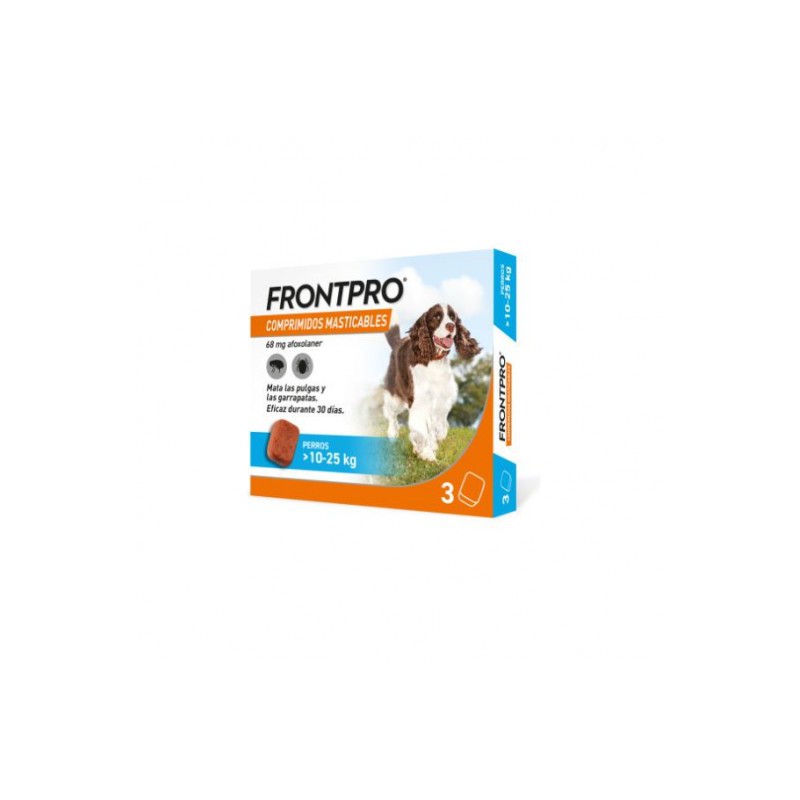 FRONTPRO Comp.Masticables 10-25 KG. 3 pastillas