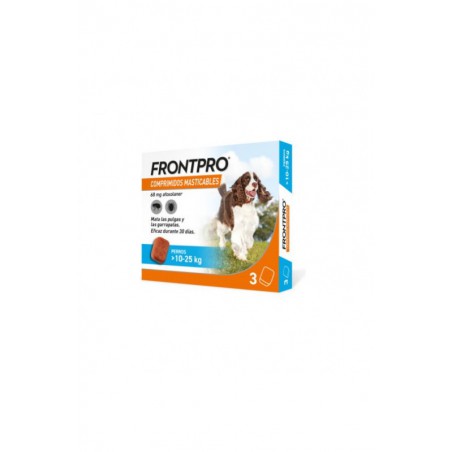 FRONTPRO Comp.Masticables 10-25 KG. 3 pastillas