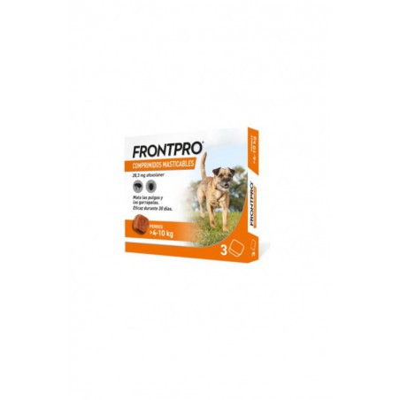 FRONTPRO Comp.Masticables 2-4 KG. 3 pastillas