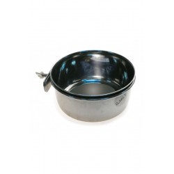 COMEDERO LORO INOX.12cm CON...