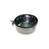 COMEDERO LORO INOX.12cm CON TORNILLO