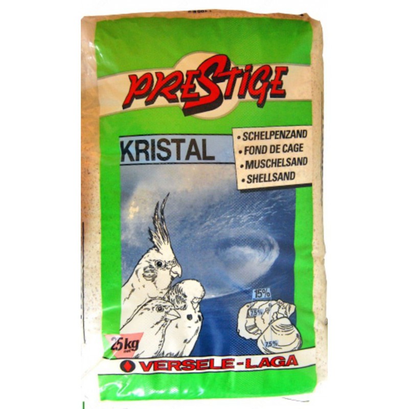 FONDO JAULA KRISTAL 25 KG.