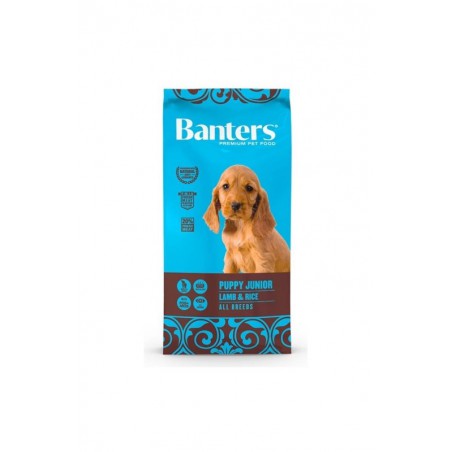 BANTERS DOG PUPPY LAMB&RICE 3KG.