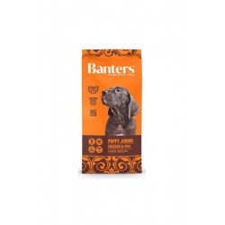 BANTERS DOG PUPPY LARGE CHICKEN&RICE 15 KG.