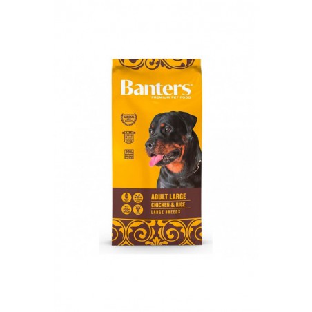 BANTERS DOG ADULT LARGE BREED 15 KG.