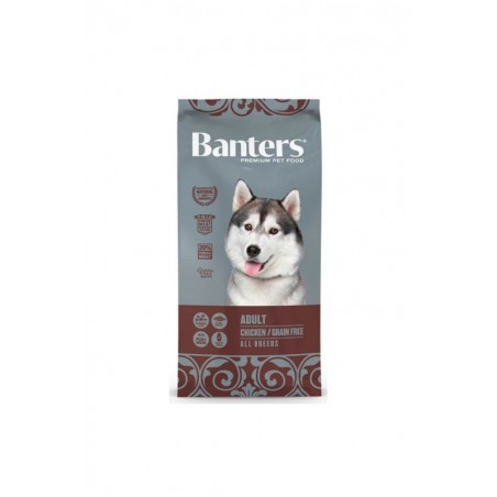 BANTERS DOG ADULT GRAIN FREE 3 KG.