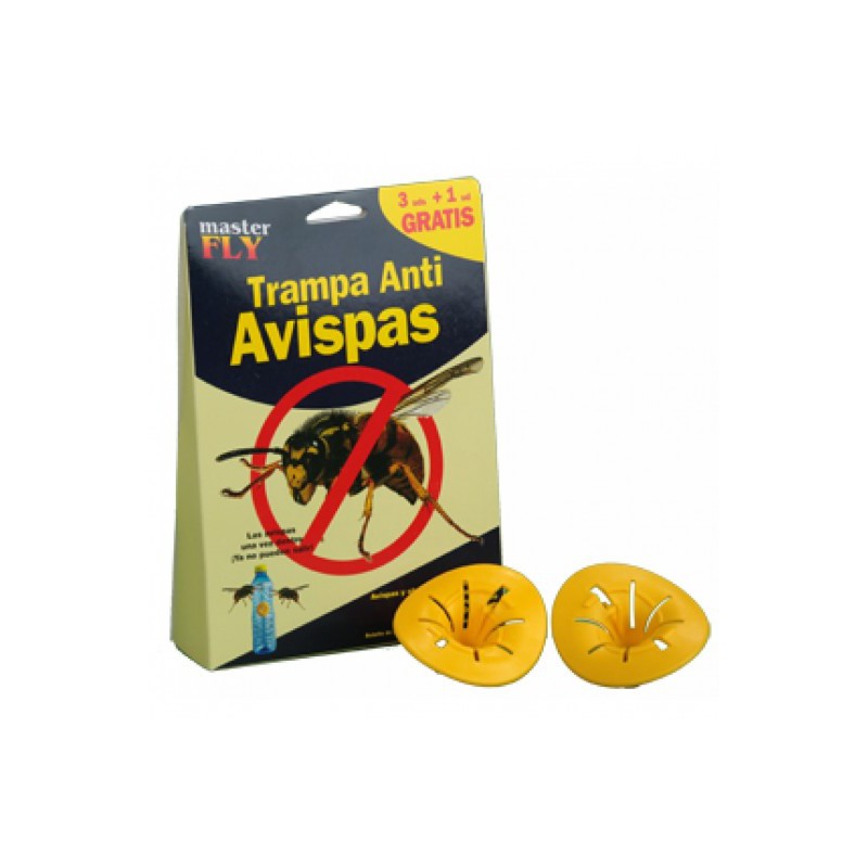 TRAMPA ANTI AVISPAS ESTUCHE 4 UDS.