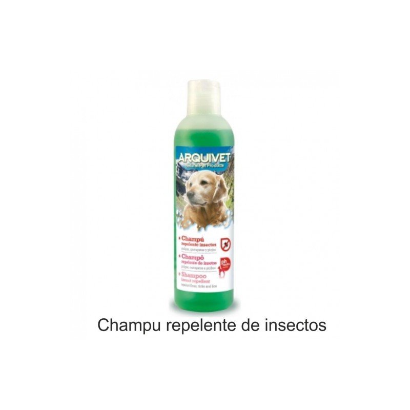 CHAMPU ANTIPARASITARIO REPELENTE 750ml.Arquivet