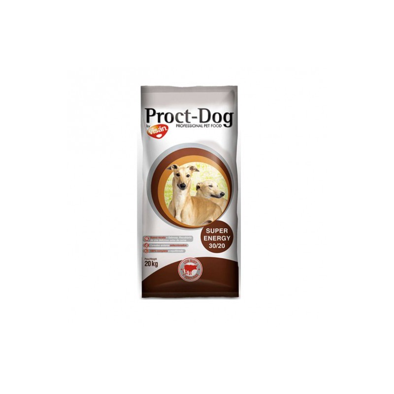 PROCT-DOG ADULT SUPER ENERGY 20 KG.