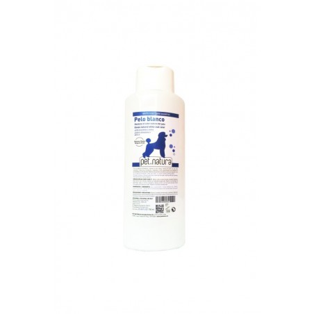 CHAMPU PELO BLANCO 750ml.  PETNATURA