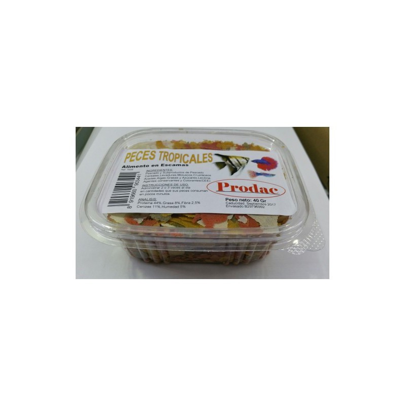 PECES TROPICALES PRODAC 100 GR.