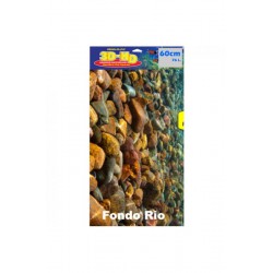 POSTER 3D FONDO RIO (61X41CM.)