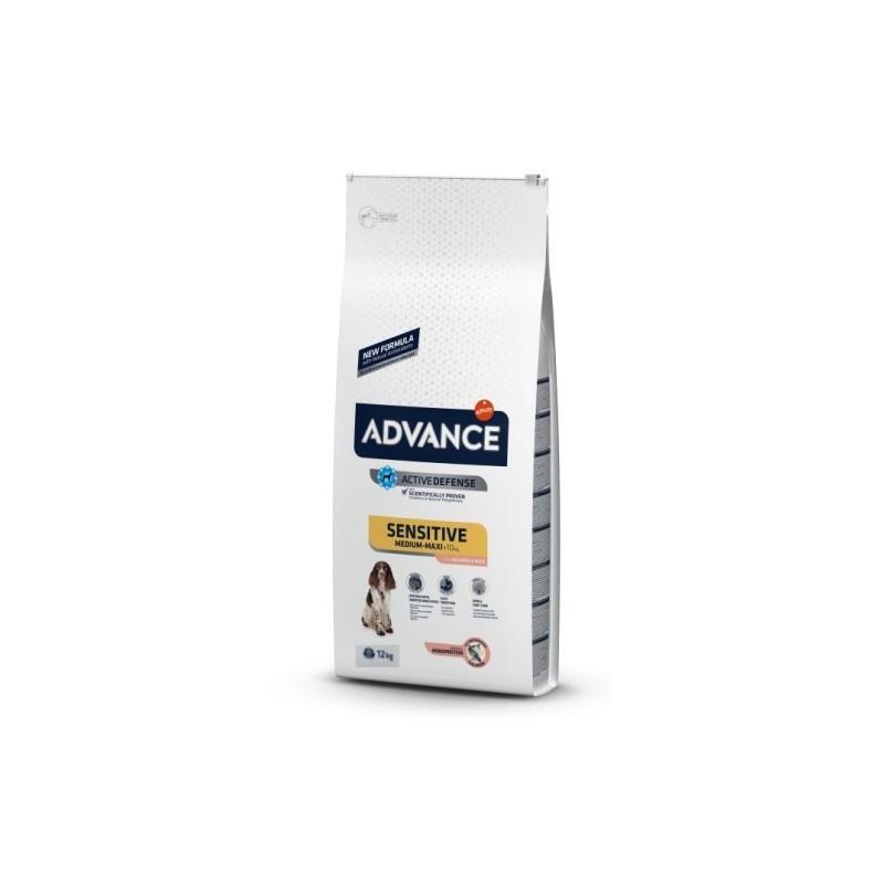 ADVANCE SENSITIVE MEDIUM MAXI S&R 12 KG