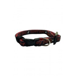 COLLAR NYLON 10MM 20-30CM.HAPPY DOG NEGRO