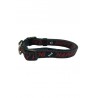 COLLAR NYLON 15MM 25-35CM.HAPPY DOG NEGRO