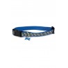 COLLAR GATO REFLECTANTE AZUL 1x15/22cm.