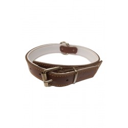 COLLAR PIEL CONFORT MARRON...